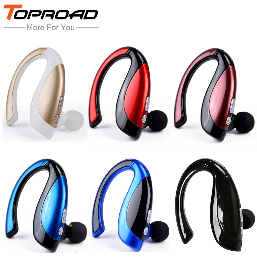 TOPROAD беспроводные Bluetooth наушники спортивные стерео поддержка громкой связи с