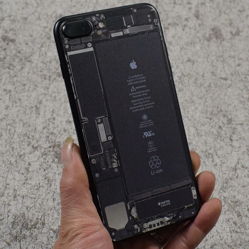 Камуфляжный телефон внутри декоративная задняя для Apple iPhone 7 Plus мобильного