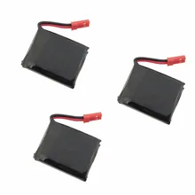 3PCS 3 7V 650mAh LiPo font b Battery b font JST connector for Q1012 X8tw X8