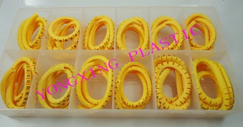 

1200pcs/box cable marker EC-0 0.75mm2 ABCDEFGHIJ+- 12 different letter and digital mark cable