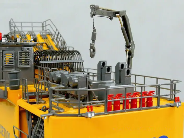 Редкий! XCMG XE7000 супер большой гидравлический горный экскаватор 1/50 литые