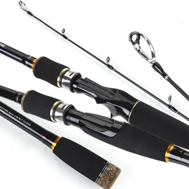 Best Offers 6/7/8/9 ft Portable Carbon Sea Lake Fishing Lure Rod Durable Distance Casting Spinning Hard Pole 3/4 Sections Fisherman Tackle Best Offers 6/7/8/9 ft Portable Carbon Sea Lake Fishing Lure Rod Durable Distance Casting Spinning Hard Pole 3/4 Sections Fisherman Tackle