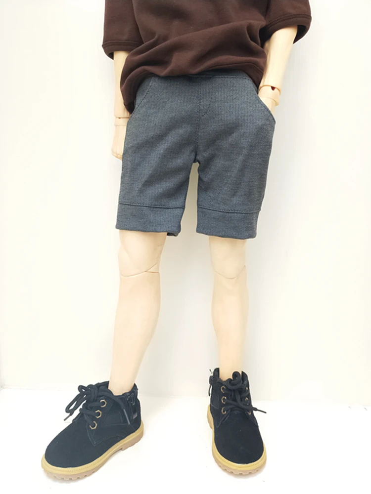 Summer new Sven dark gray casual doll shorts fashion novelty doll accessories out of the street must-have male doll denim shorts