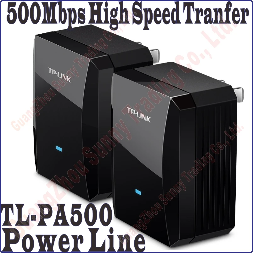 

TP-LINK AV500 Mini Power Line Adapter up to 500Mbps Ethernet Network Power Line Ethernet cable Adaptor, 1 pair Plug&Play