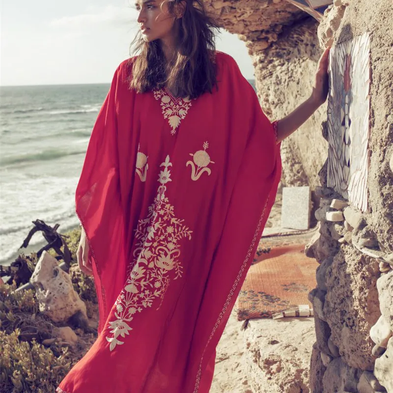 

Women's Beach Outings 2019 Women Dress Dresses Summer For Cotton Red Skirt Animal Polyester Sierra Surfer Swimming Suit May