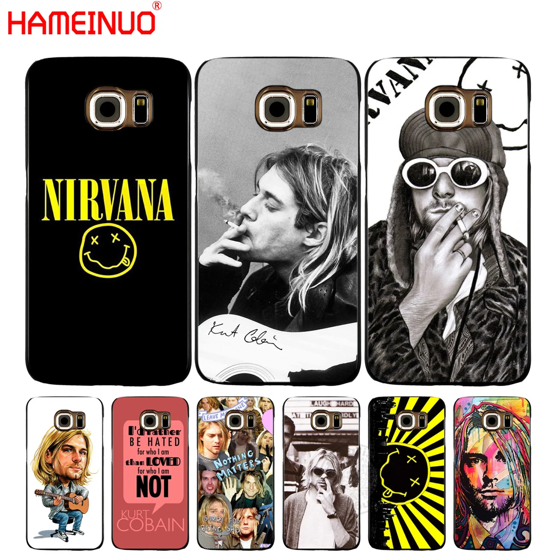 Чехол для мобильного телефона HAMEINUO Nirvana Kurt Cobain Samsung Galaxy A3 A310 A5 A510 A7 A8 A9 2016 2017 2018|cover for