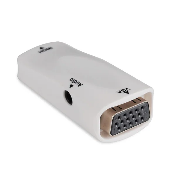 High Quality White HDMI female to VGA Converter Adapter 1080P With