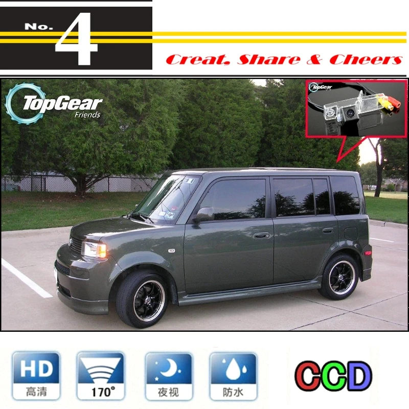 Автомобильная камера заднего вида Scion XB MK1 2003 ~ 2007 для PAL / NTSC | CCD + RCA Автомобили и