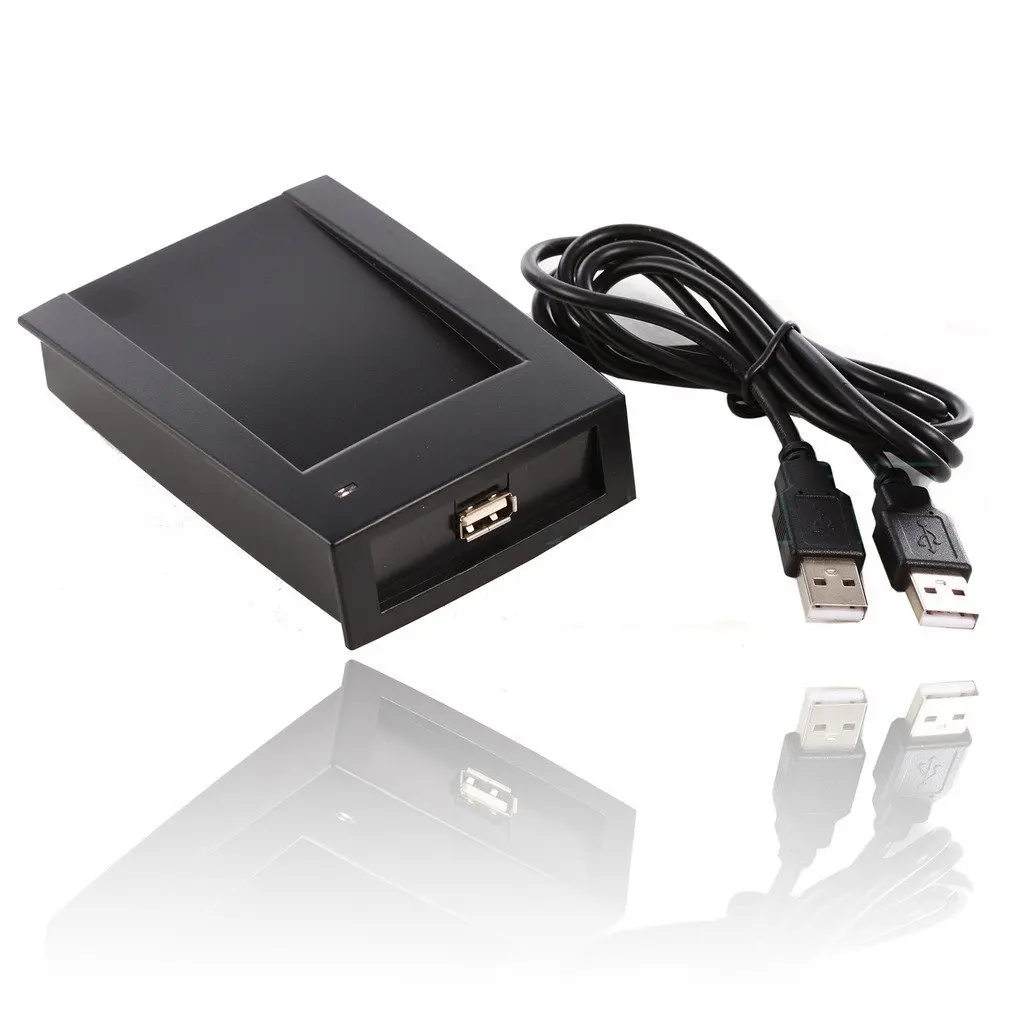 

OBO HANDS USB 125KHZ EM-ID RFID Proximity Card Reader Connect PC For EM4100/4200