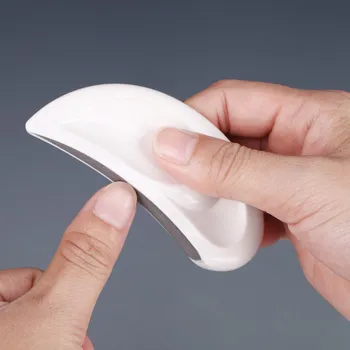 

MR.GREEN curve nail file ABS resin+Stainless Steel good quality in metal box ABS resin with Stainless Steel