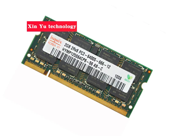 En Ligne Garantie à vie Pour hynix DDR2 2 GB 4 GB 800 MHz PC2 6400S Original authentique DDR 2 2G mémoire portable ordinateur portable RAM 200PIN SODIMM