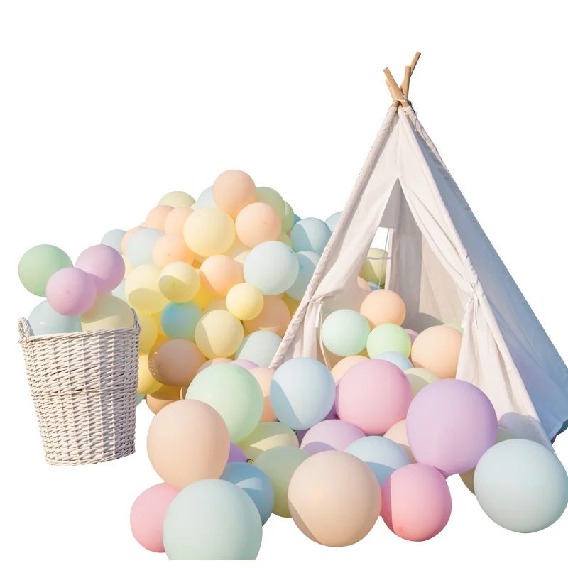 10inch10pcs утолщение Круглый Globos Латекс Макарон воздушные шарики в виде леденцов с