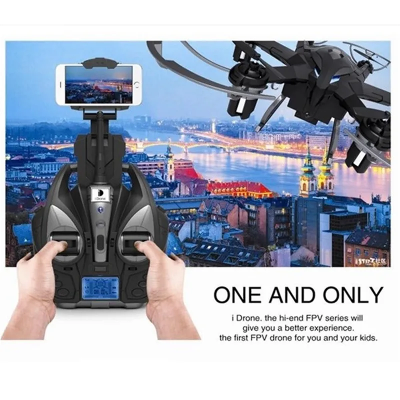 Newest wifi Real Time Transmission FPV Quadcopter IOS Android WiFi FPV Drone Helicopter vs X5SW X8W