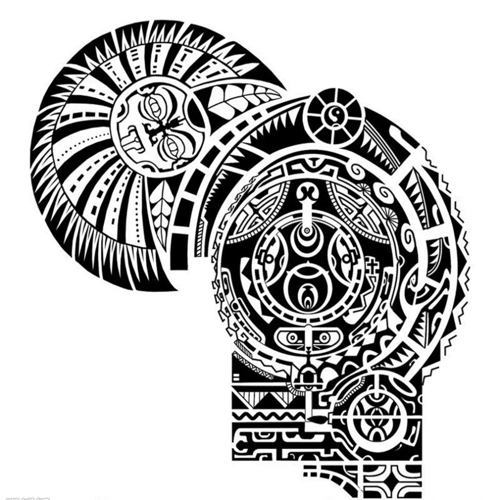 

Temporary Tattoo Stickers WE star shoulder tattoo stickers chest domineering perfect two pieces