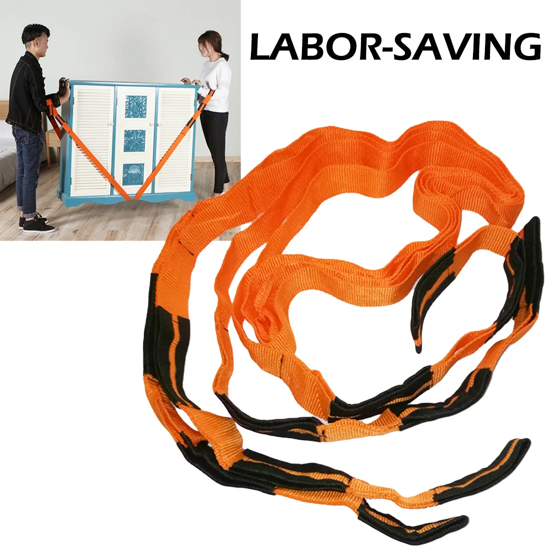 Mobile Furniture Moving Belt Wrist Straps Moving Rope