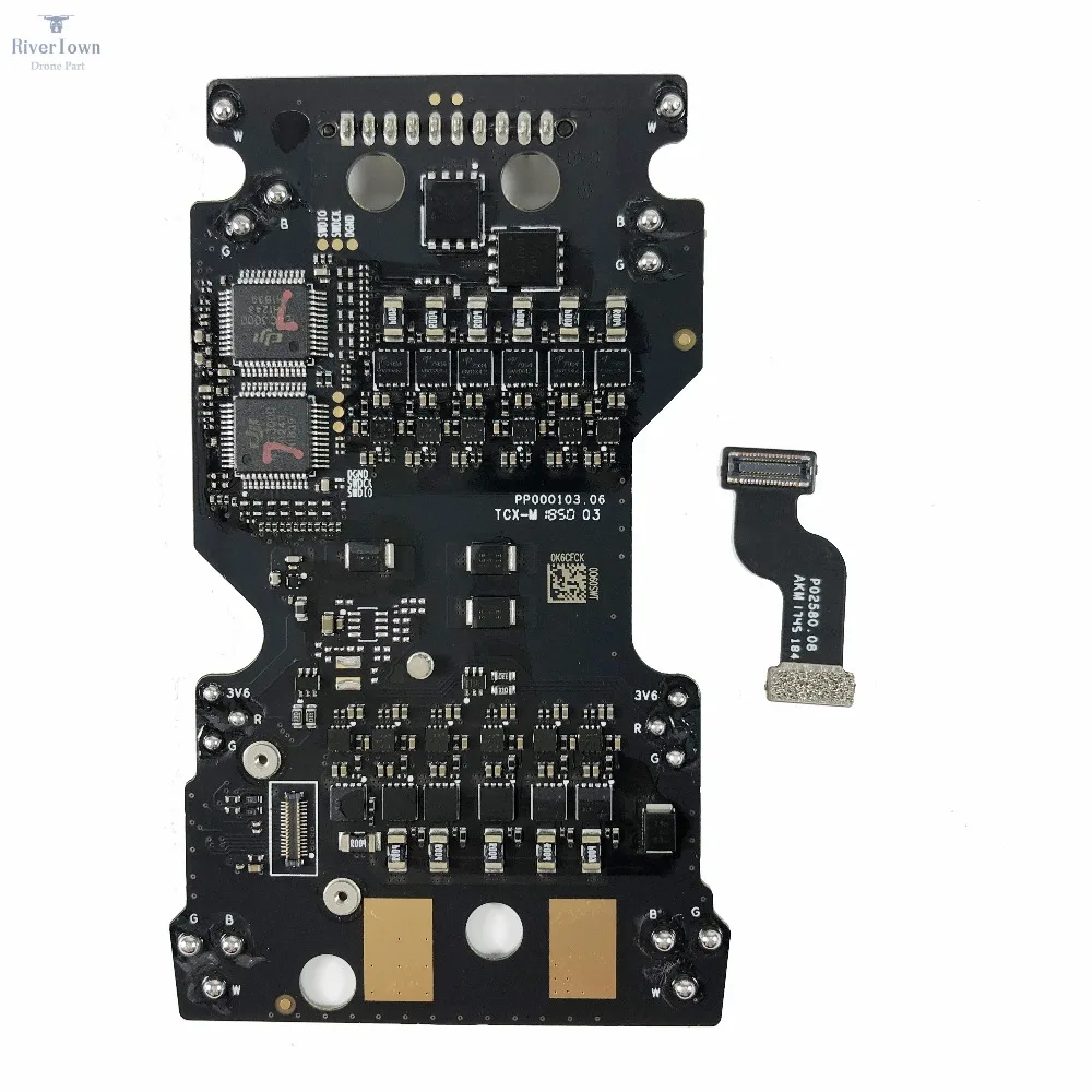 Подлинный Контроллер полета ESC силовая плата компасный Модуль и гибкий плоский кабель для DJI Mavic Air Drone запасная ремонтная часть