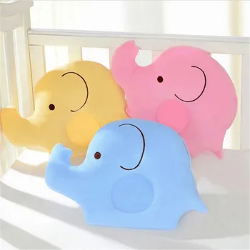 

Baby Shaping Pillow Soft Prevent Flat Head Sleep Head Positioner Anti-rollover Pillow Forming Elephant Pillow Protection Newborn