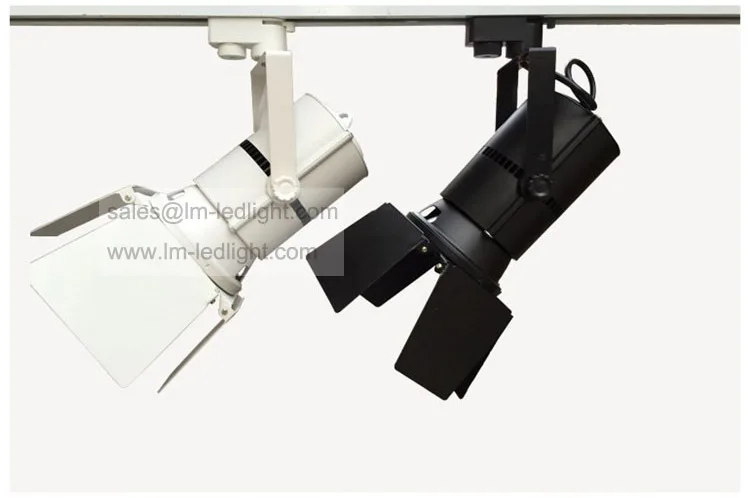 

10PCS/lot 15w Track Light Loft Industrial Spotlight Rail Black Track Lamp