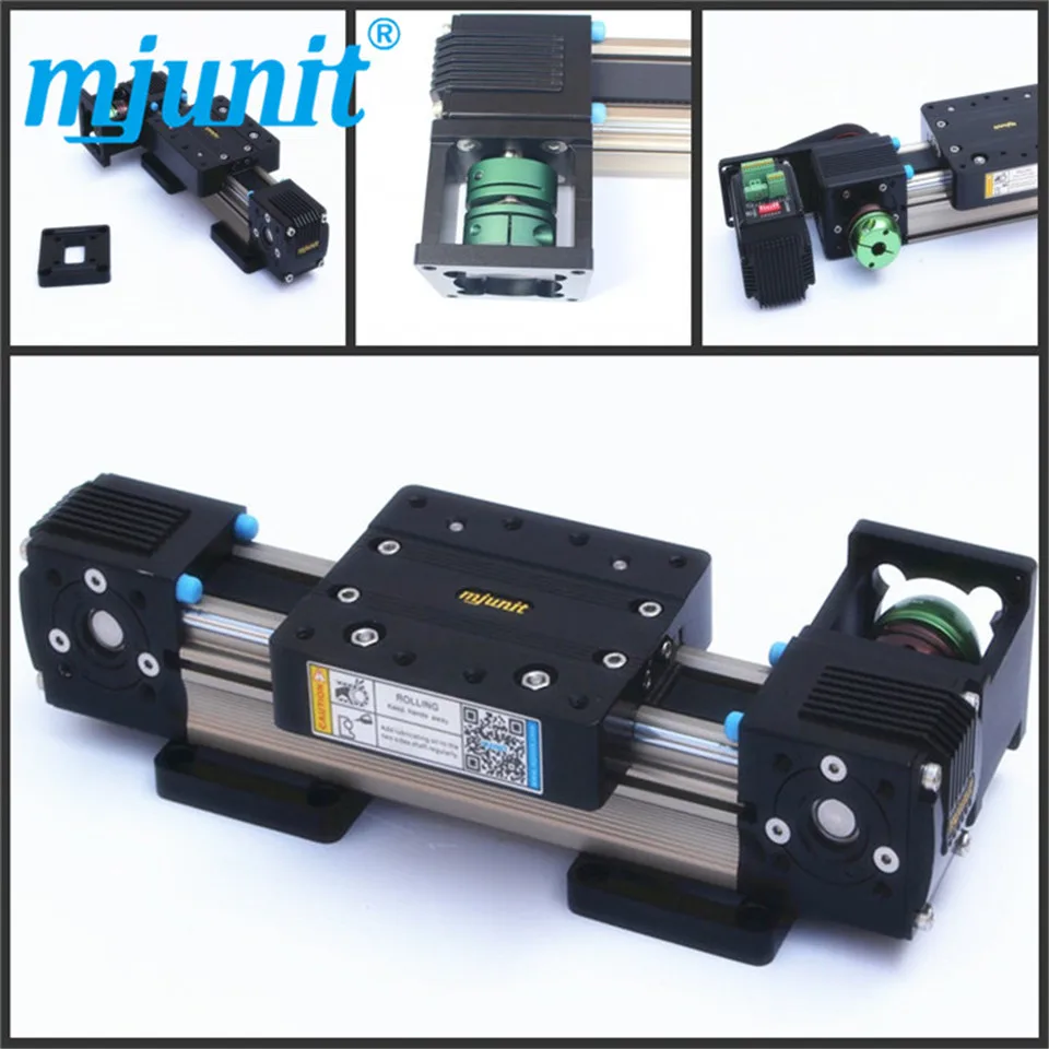 Xy biaxial cross table belt synchronously belt sliding table guide rail