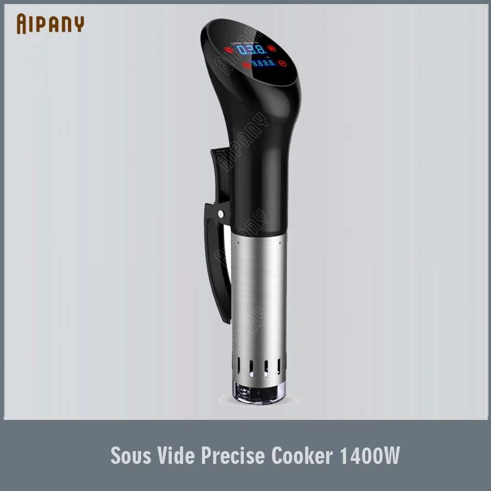 

SA15 Sous Vide 1400W Precise Cooker Immersion Circulator IPX7 Waterproof with Accurate Temperature Timer Control