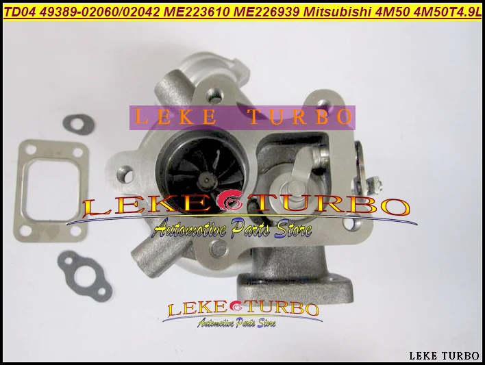 TD04 TD04-4 49389-02060 49389-02042 ME223610 ME226939 Turbo For Mitsubishi Truck 4M50 4M50T 4.9L Diesel Oil cooled