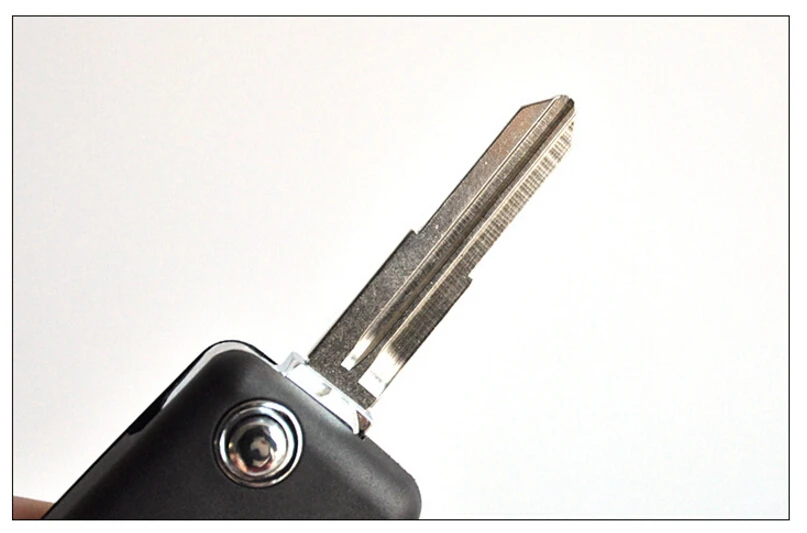 Модифицированный Флип складной 3 кнопки дистанционного ключа оболочки для Mitsubishi Lancer Outlander Uncut Fob чехол Правый Клинок