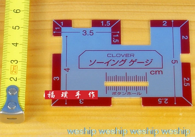 Японский Клевер линейка с швейным портновский метр материал: легкий металл 25-321