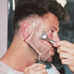 Новая мода для мужчин борода формирование укладки формирующий гребешок прозрачные бороды расчёски и гребни инструмент для волос борода