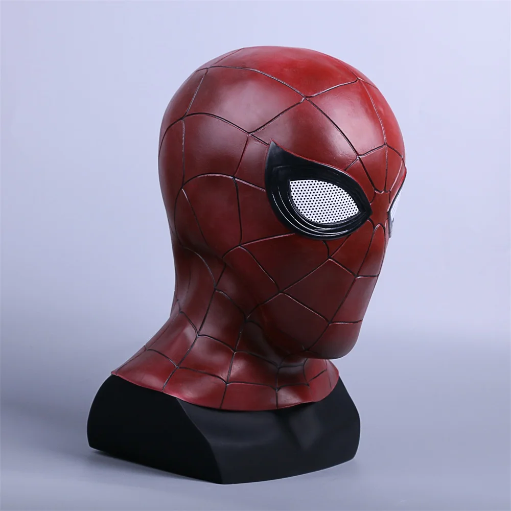 2018 Avengers 3 Infinity War Spiderman Mask Cosplay Iron Spiderman 3D Latex Mask (4)
