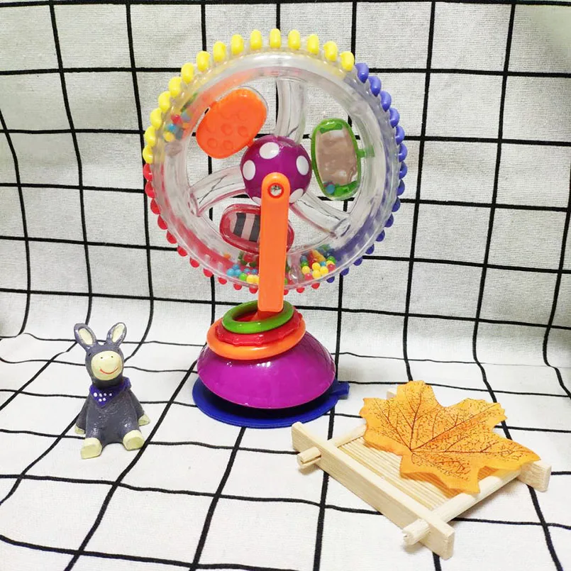 Игрушки для малышей и детей постарше присоски с колесом обозрения погремушки вращаются детские мобильные кроватки Развивающие игрушки