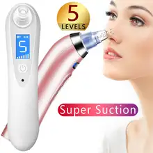 Вакуумная машина для удаления угрей, темная черная головка, очищающее средство для лица, всасывающее нос, электрическое средство для снятия макияжа для лица, Прямая поставка