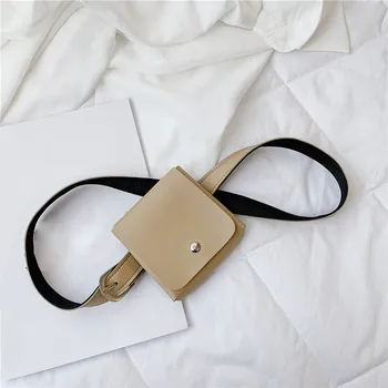

Waist Bag Women Fashion Outdoor Hasp Small Solid Color Messenger Chest heuptas dames bolsa cintura menina fanny packs belt bags
