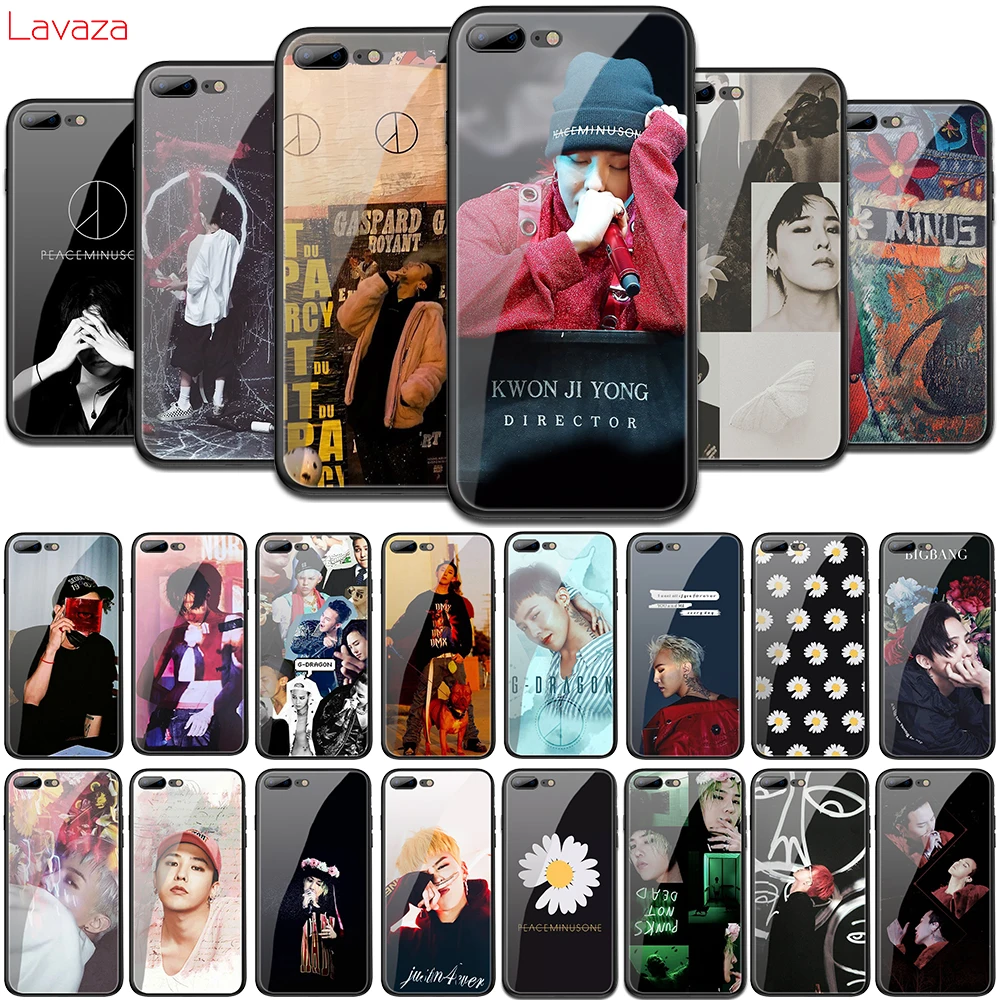 Мягкий чехол из закаленного стекла Lavaza G dragon peaceminusone для iPhone 6 6S 7 8 Plus 5 5S SE XR X XS 11 Pro MAX