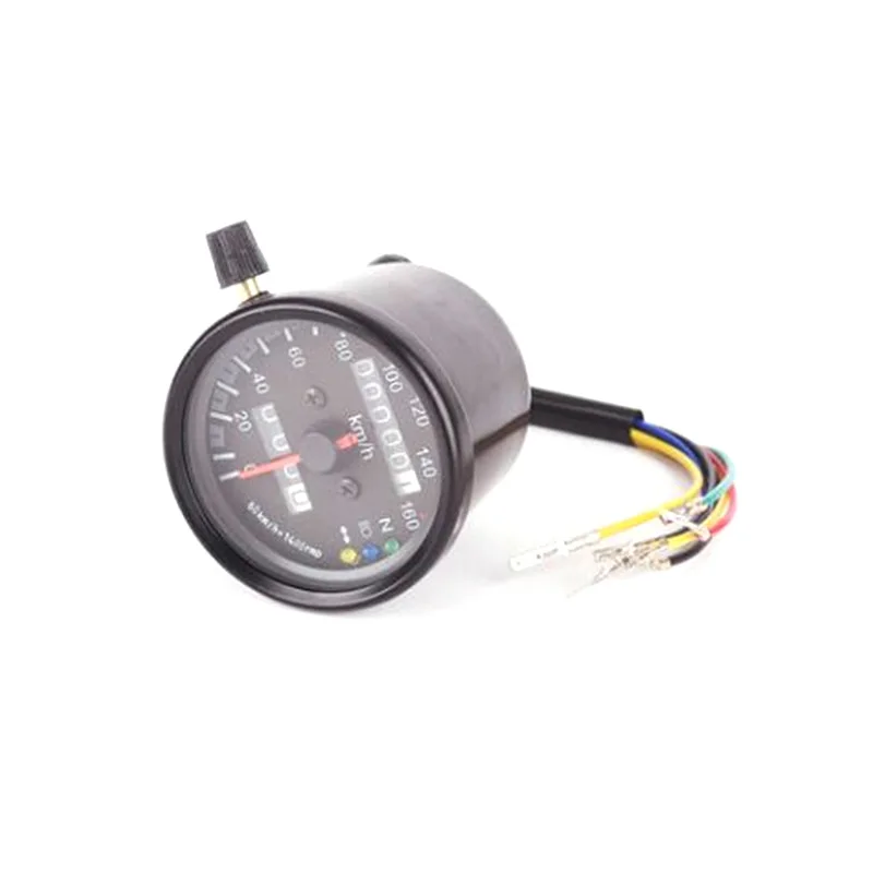 Motorcycle double odometer modified retro instrument 12V motorcycle