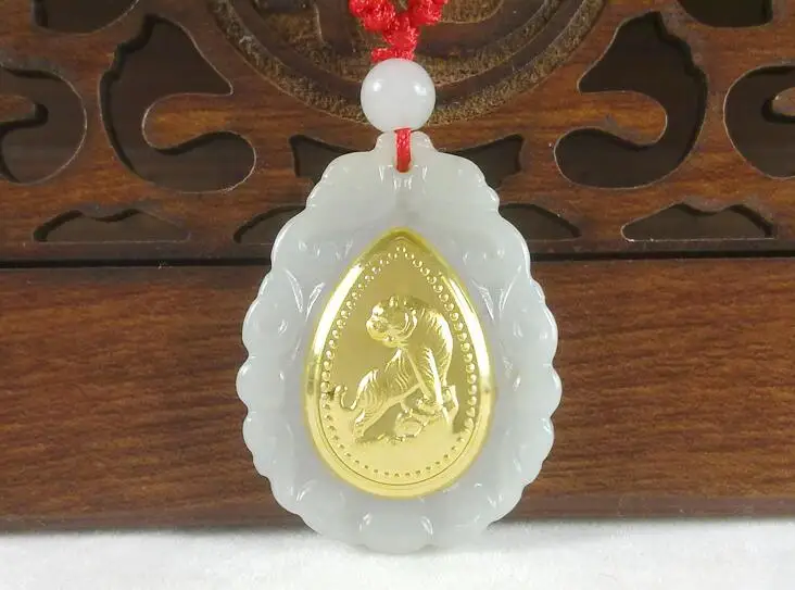Fashion New Design Tiger Jade Necklace On Hot Sales Free Shipping Best Gift