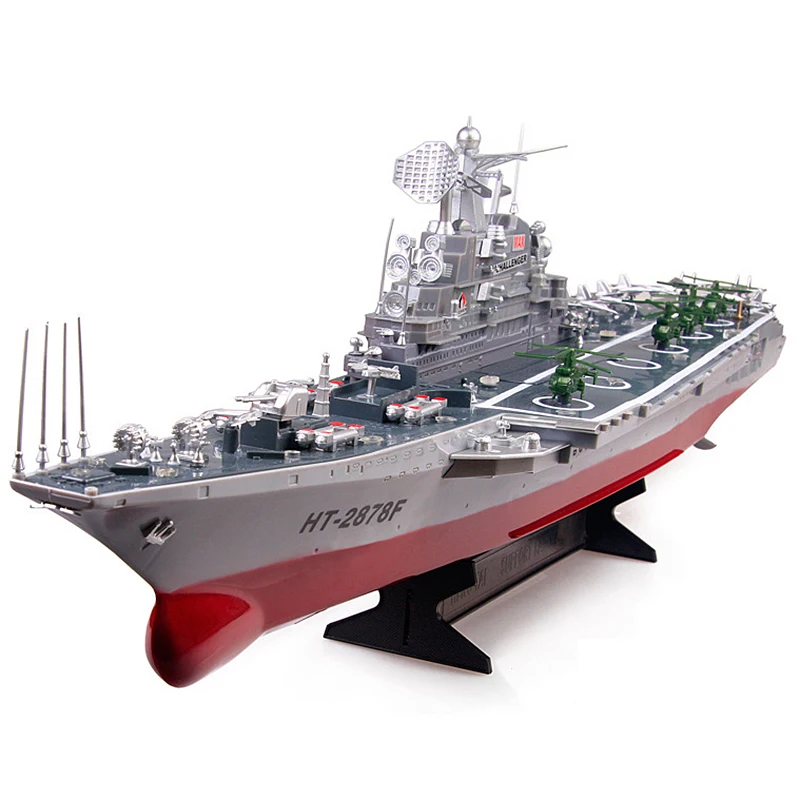 

HT-2878 RC boat Ship warship ST destroyer model Military affairs enthusiasts Remote Control toy gift