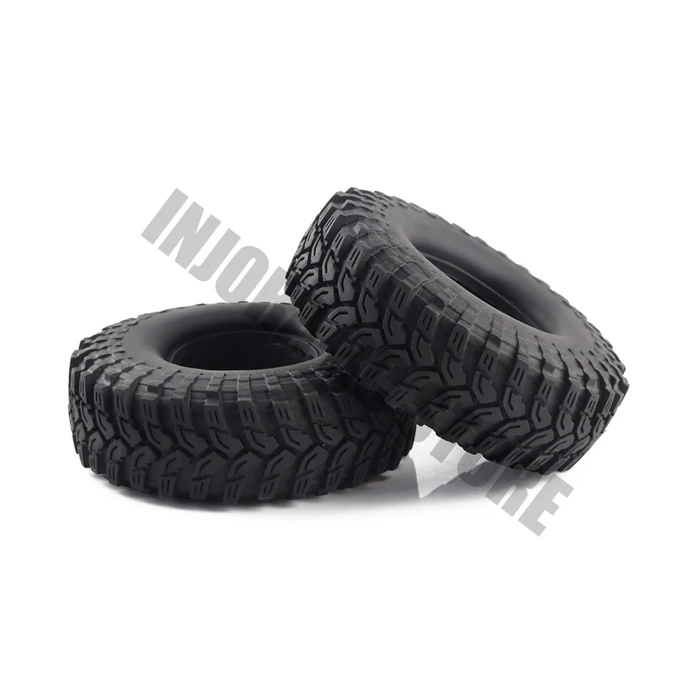 4 шт. 1/10 RC Rock Crawler 1 9 &quotЧерные Резиновые Колесные шины 114*39 мм для 1:10 Traxxas TRX Axial SCX10