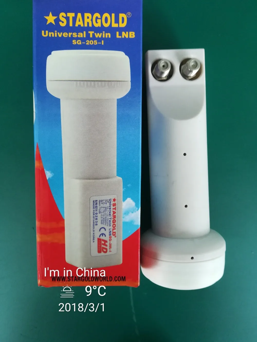 

hd lnb satellite Ku band lnb twin Easy installation FULL HD 1080p