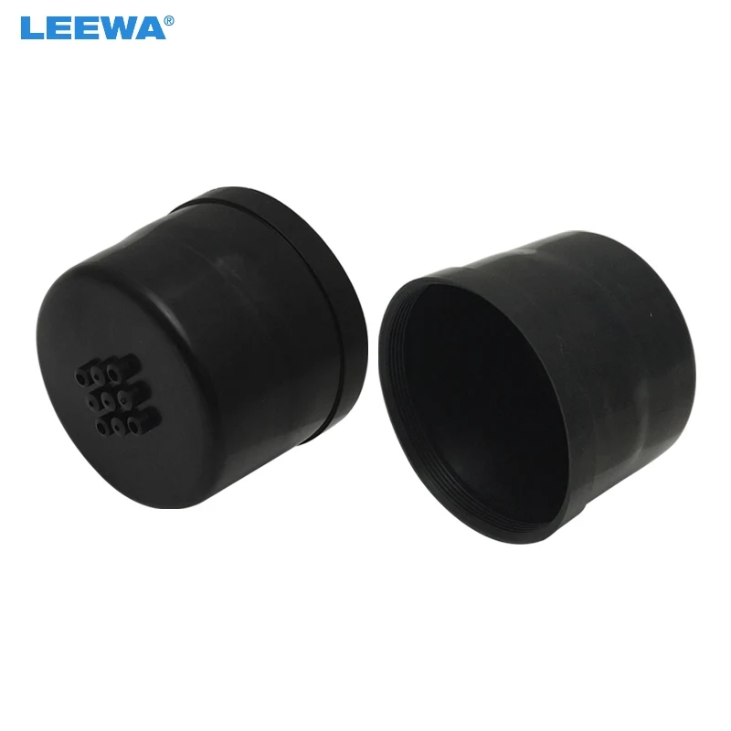 

LEEWA 2PCS Car LED HID Headlight Waterproof DustProof Cover Rubber 70mm-83mm Anti-Dust Housing Seal Headlamp Cap #CA5593