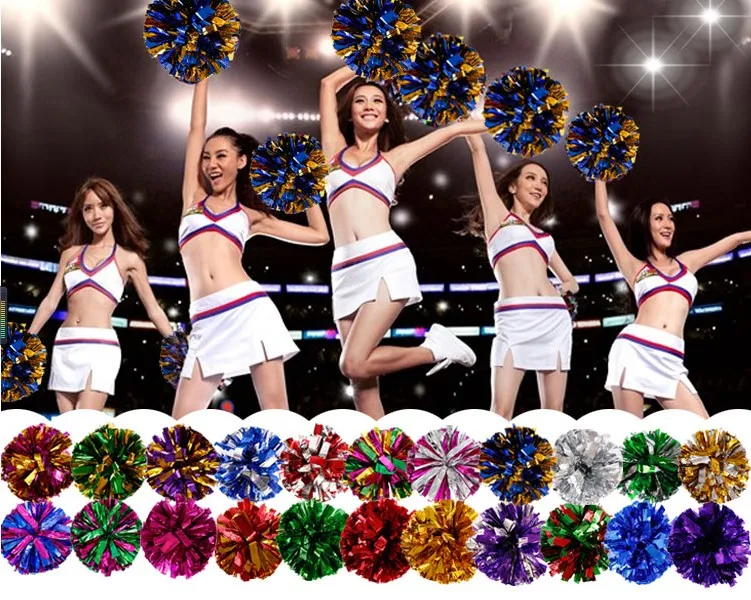 1 шт помпоны для чирлидинга черлидеров|pom cheerleader|pom pom cheerleadingcheerleading poms |