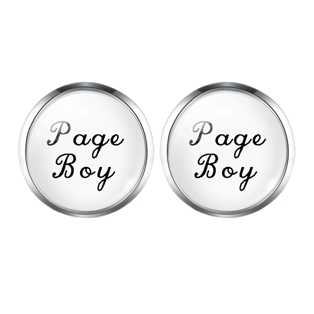 page boy cufflinks