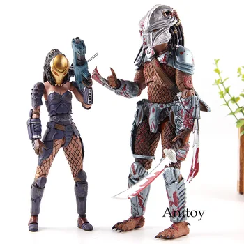 

Alien vs Predator Machiko Noguchi Hornhead Predator Action Figure PVC Collection Model AVP Toys