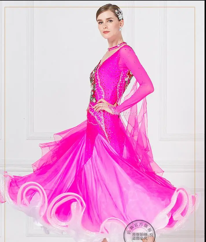 

ballroom dress woman pink red ballroom dresses dance customize red ballroom dress competition lycra