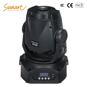 

Free shipping 90W LED mini beam spot wash gobo prism stage effect light for DJ disco DMX moving head light