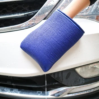 

Car beauty cleaning cloth decontamination cloth car wash mud car wash gloves Auto Care Cleaning Towel Microfiber Sponge Pad New