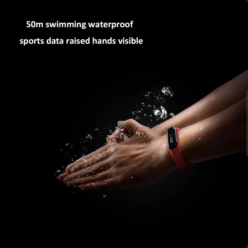Глобальная версия Xiaomi MiBand 3 Smart Bluetooth Mi band фитнес трекер OLED экран