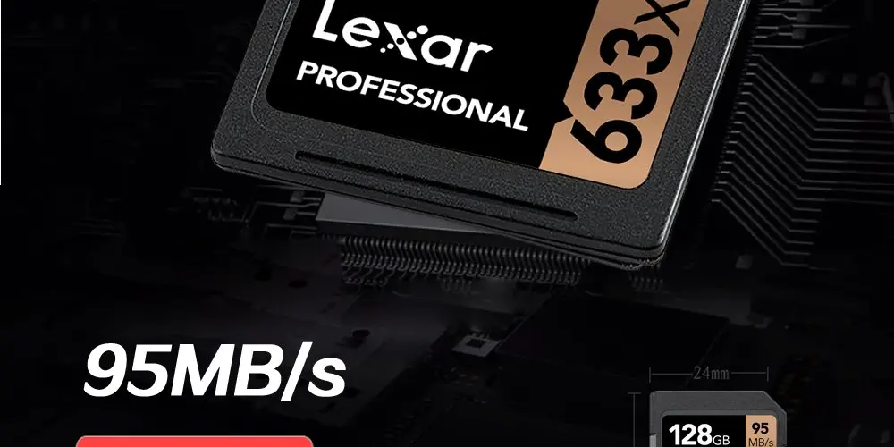 Карта памяти Lexar SD 128G 64G 256G 32G 512G класс 10 U3 SDHC SDXC 95 м/с карта флэш-памяти для камеры 1080p 3D 4K