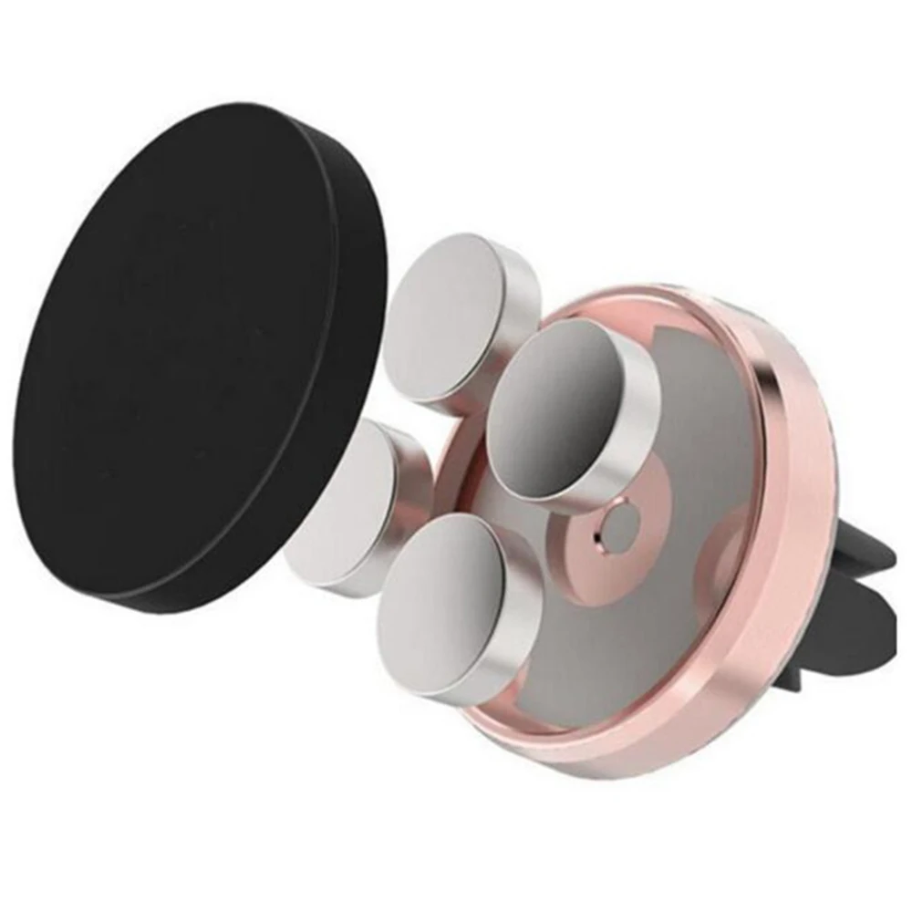 

Bracket Magnetic Air Vent Mount Mobile Smartphone Stand Magnet Support Cell Cellphone Telephone Desk Tablet GPS Car Phone Holder
