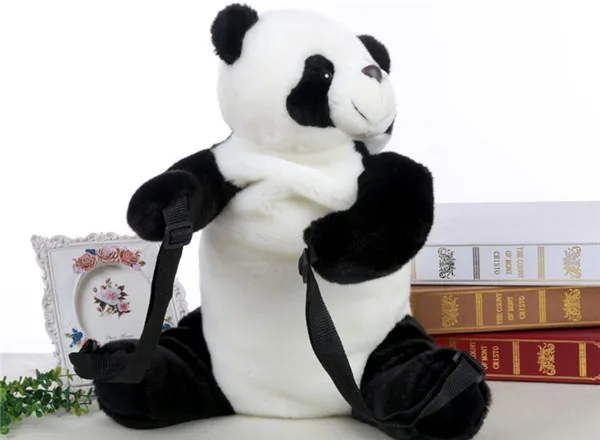 Plush panda backpack big size - 4