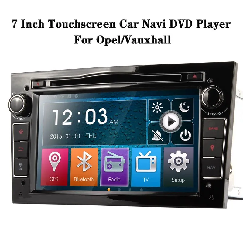 Clearance Eunavi 2 Din Car DVD Player in dash autoradio stereo for Vauxhall Opel Astra H G J Vectra Antara Zafira Corsa with GPS 3G Wifi 0